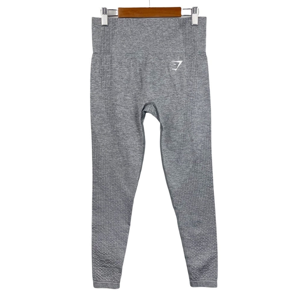 Gymshark Smokey Gray Marl‎ Vital Seamless Leggings Size Medium